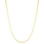 14k Yellow Gold 2.2 mm Herringbone Necklace for Women (18, 20 or 24 inch)