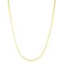 14k Yellow Gold 2.2 mm Herringbone Necklace for Women (18, 20 or 24 inch)