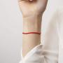 N A Malaisa Evil Eye Red String Bracelet Adjustable Good Luck Bracelets for Women Girls Boys Friendship Bracelets Evil Eye Jewelry Negative Energy Protection