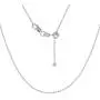 Verona Jewelers Sterling Silver Italian 1.2MM Adjustable Diamond Cut Bead Bolo Chain Necklace for Women- Silver Slider Necklace, Thin Adjustable Necklace (24'') in 4 Colors