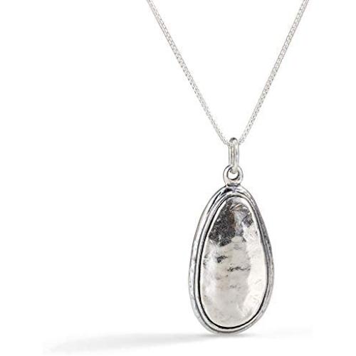 Joolala Silver Tranquility Necklace Infatuation 925 Sterling Silver Women’s Necklace Elegant and Stylish Design – Various Models – Gorgeous Oxidized Finish - 16