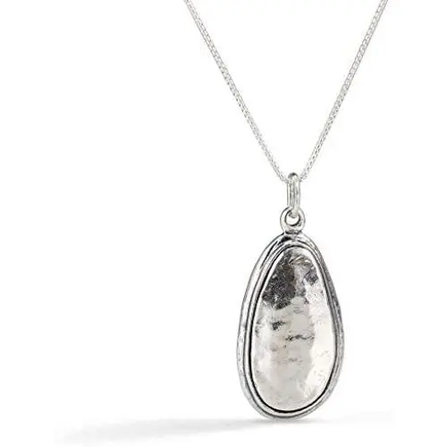 Joolala Silver Tranquility Necklace Infatuation 925 Sterling Silver Women’s Necklace Elegant and Stylish Design – Various Models – Gorgeous Oxidized Finish - 16