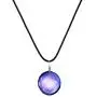 ZM168 Glass Pendant Necklace Starry Sky Jewellery Earth Fantasy Cosmic Element Jewelry