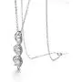 Ascona Gold Plated Cubic Zirconia Journey Necklaces for Women girls 3 Stone Simulated Diamond Twisted Pendant Womens Jewelry Necklace, 18+2'' Ascona Gold Plated Cubic Zirconia Journey Necklaces for Women girls 3 Stone Simulated Diamond Twisted Pendant Womens Jewelry Necklace, 18+2''
