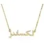 Arabic Name Necklace Personalized Any Name Sterling Silver Or Gold/Rose Plated 18k