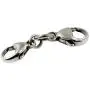 Authentic Trollbeads Sterling Silver 10103 Double Clasp, Silver