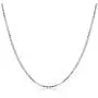 PORI JEWELERS Sterling Silver 1mm Box Chain Necklace, 14''-36'' -Made in Italy