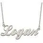 Dancing Wolf Stainless Steel Custom Name Necklace Personalized Customize Any Names Mother Day Jewelry Gift Dancing Wolf Stainless Steel Custom Name Necklace Personalized Customize Any Names Mother Day Jewelry Gift