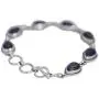NOVICA Lapis lazuli .925 Sterling Silver Link Bracelet 7.5'', Caressing Rain in Blue