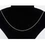 Pori Jewelers 925 Sterling Silver 1MM, 1.2MM, 1.5MM, 1.8MM, 2MM, 2.2MM, 3MM, 4MM, 5MM Diamond Cut Bead Chain Necklace - Made in Italy