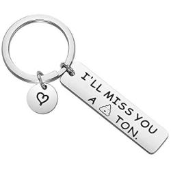 MAOFAED Long Distance Relationship Gift Going Away Gift Leaving Gift Miss You Gift Gift for Boyfriend I’ll Miss You A Ton