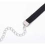 Relbcy Vintage Velvet Choker Necklace Black Tube Necklaces Festival Necklace Jewelry Accessories for Women and Girls