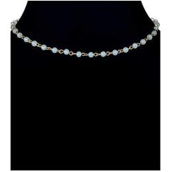 Ofeiyaa 12/16pcs Chain Gold Bead Necklace Coin Moon Star Pearl Pendant Chain Choker Multilayer Necklace Leather Cord Set for Women Men Adjustable Gold Tone
