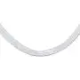 Thin Flat Flexible 925 Sterling Silver Magic Snake Herringbone Chain Necklace For Women Made In Italy 16 18 20 24 Inch Thin Flat Flexible 925 Sterling Silver Magic Snake Herringbone Chain Necklace For Women Made In Italy 16 18 20 24 Inch