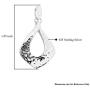Shop LC 925 Sterling Silver Stylish Unique Hammered Dangle Drop Earrings Anniversary Prom Jewelry for Women Mothers Day Gifts