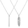 YANCHUN Layered Necklaces for Women Multi-Layered Disc Necklace Long Necklaces for Girls Layer Necklaces