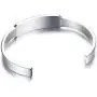 MPRAINBOW MP Stainless Steel CZ Customized Medical Alert ID Bangle Cuff Bracelet,Personalized Engraved MPRAINBOW MP Stainless Steel CZ Customized Medical Alert ID Bangle Cuff Bracelet,Personalized Engraved