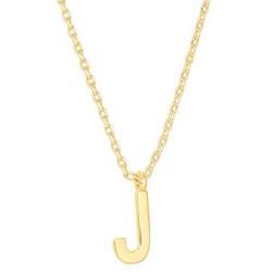 PAVOI 14K Gold Plated Initial Necklace | Letter Necklaces for Women