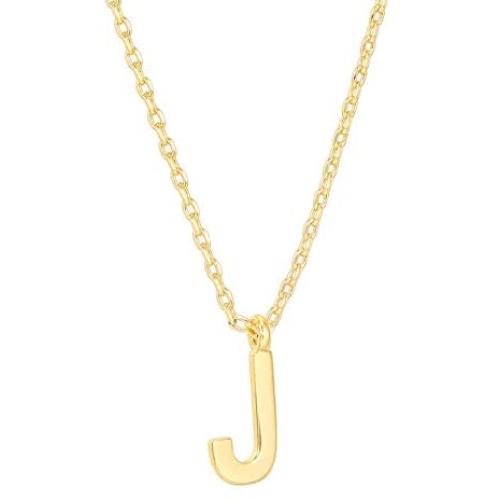 PAVOI 14K Gold Plated Initial Necklace | Letter Necklaces for Women