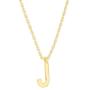 PAVOI 14K Gold Plated Initial Necklace | Letter Necklaces for Women