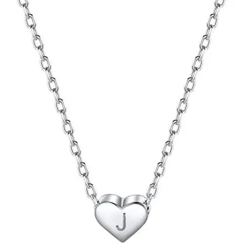 PROSTEEL Stainless Steel/Sterling Silver Initial Name Necklace, A to Z Initial Letter Personalized Necklaces for Men Women, Gold/Silver/Black Tone, 16''/20'' Adjustable, Come Gift Box PROSTEEL Stainless Steel/Sterling Silver Initial Name Necklace, A to Z Initial Letter Personalized Necklaces for Men Women, Gold/Silver/Black Tone, 16''/20'' Adjustable, Come Gift Box