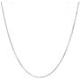 Sterling Silver 925 Box Chain Necklace, Silver Box Link Necklace, Sterling Silver Chain 16-30 Inch, Made In Italy