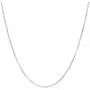 Sterling Silver 925 Box Chain Necklace, Silver Box Link Necklace, Sterling Silver Chain 16-30 Inch, Made In Italy