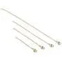 Necklace Extenders Gold Necklace Extender Silver Chain Extenders for Necklaces Sterling Silver Extender for Bracelet Anklet Set 2'', 3'', 4'', and 6'' Necklace Extenders Gold Necklace Extender Silver Chain Extenders for Necklaces Sterling Silver Extender for Bracelet Anklet Set 2'', 3'', 4'', and 6''
