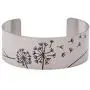 Vera Viva Just Breathe Hidden Inspirational Mindful Cuff Bracelet in Stainless Steel, Adjustable Fit Vera Viva Just Breathe Hidden Inspirational Mindful Cuff Bracelet in Stainless Steel, Adjustable Fit
