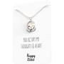 Happy Kisses Octopus Necklace Cute Nautical Pendant for Sea Lovers – Perfect for Woman, Kids and Children