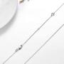 14K Solid Gold Chain Necklace Extender 3 Inch, Delicate Durable Adjustable Gold Chain Extender for Gold Necklace Bracelet