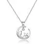KUIYAI I Love You to The Beach and Back Necklace Dancing Dolphin and Lucky Starfish Pendant Necklace Beach Lover Jewelry