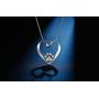 Rosa Vila Heart Shape With Dog Paw Necklace, Puppy Necklace for Owners of All Dog Breeds, Dog Remembrance Necklace, Veterinarian Necklace and K9 Officer Gift for Women