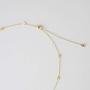 HONEYCAT Milky Way Disc Chain Necklace in Gold, Rose Gold, or Silver | Minimalist, Delicate Jewelry