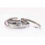 jolliz Inspirational Bracelets for Women- Silver Mantra Bangle Cuff Jewelry- Motivational Gift for Her- Stainless Steel Motivational Engraved Quote Bracelet