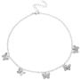 AIDSOTOU 12 Pcs Choker Necklaces Set for Teen Girls Women Bohemian Chain Chokers Gift Pack
