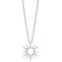 Boma Jewelry Sterling Silver Sunburst Sun Open Circle Necklace, 18 Inches Boma Jewelry Sterling Silver Sunburst Sun Open Circle Necklace, 18 Inches