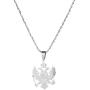 Stainless Steel Montenegro Pendant Necklace for Women Trendy Montenegro Eagle Jewelry