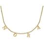 MyNameNecklace Personalized Choker Necklace Hanging Name Initial Letters-Custom Made Christmas Jewelry Gift
