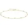 18k Gold Paperclip Chain Choker Satellite Chain Lava Bead Pendant Necklace Dainty Jewelry for Women 16 18k Gold Paperclip Chain Choker Satellite Chain Lava Bead Pendant Necklace Dainty Jewelry for Women 16