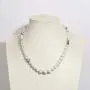 YACQ 925 Sterling Silver 6mm 8mm 10mm Gemstone Beads Necklace Earrings Sets Handcrafted Jewelry for Women YACQ 925 Sterling Silver 6mm 8mm 10mm Gemstone Beads Necklace Earrings Sets Handcrafted Jewelry for Women