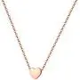 Hipunk Tiny Small Necklace Womenm 316L Stainless Steel Minimalist Dainty Music/Heart/Triangle/Pentagon/Hexagon Pendant Polished Birthday Jewelry