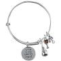 Infinity Collection Wine Charm Bracelet, Wine Jewelry, Wine is My Happy Place, Wine Lovers Gifts for Women