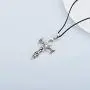 YAFEINI Sterling Silver Ankh Necklace Eye of Horus Cross Necklace Ancient Egyptian Symbol of Protection Jewelry Gifts for Men Women YAFEINI Sterling Silver Ankh Necklace Eye of Horus Cross Necklace Ancient Egyptian Symbol of Protection Jewelry Gifts for Men Women