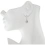 Sterling Silver Seashell Leverback Earrings