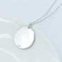 Inspirational Jewelry 925 Sterling Silver Disc Coin Pendant Engraved She Believed She Could So She Did Necklace for Teen Girl Friend Encouragement Gift