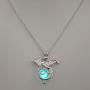 ZMJK Luminous Dragon Pendant Necklace Jewelry Fluorescent Flying Dragon Necklace for Woman Girl