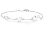 BlingGem 3 Elephants Bracelet for 3 Generation 925 Sterling Silver Elephant Bracelet Women Animal Jewelry Mothers Gift for Mom Daughter Generations Family