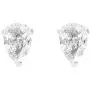 14K Gold Plated Sterling Silver Cubic Zirconia Stud Earrings for Women