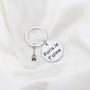 KUIYAI Paris Je TAime Keychain with Eiffel Tower Charm I Love Paris Keyring Travelers Gift